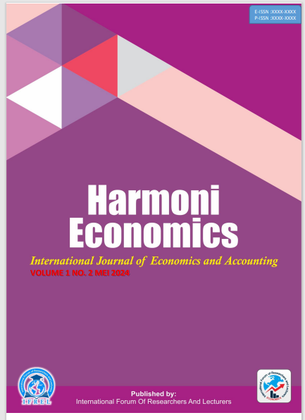 					View Vol. 1 No. 2 (2024): May : Harmoni Economics: International Journal of Economics and Accounting
				